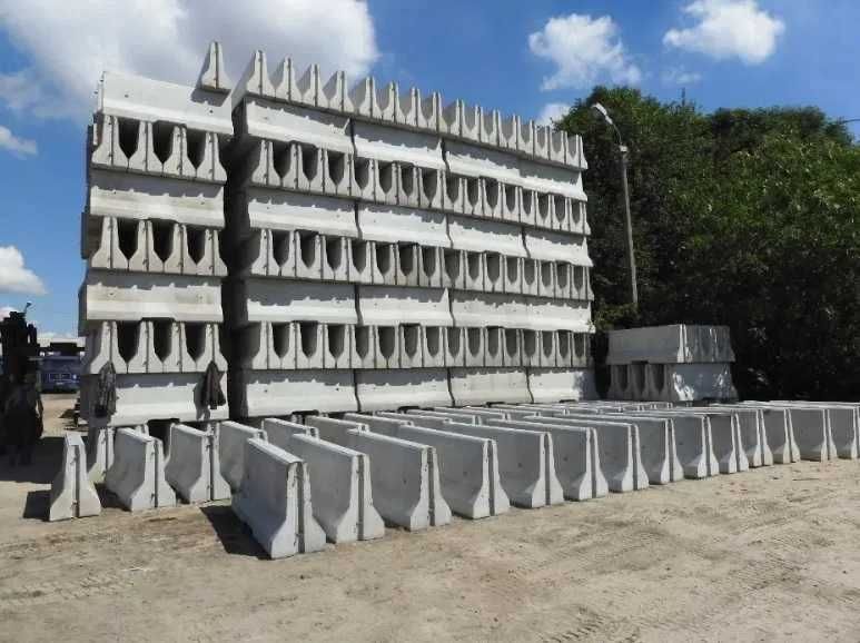 Bariery betonowe dwustronne Lublin