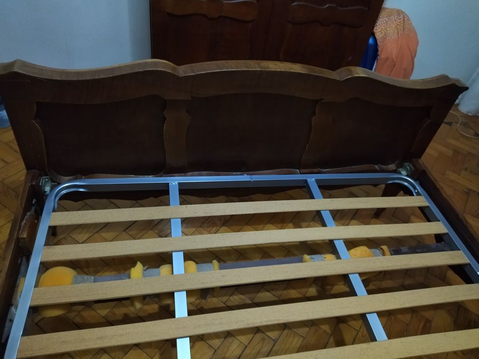 Cama rústica madeira maciça