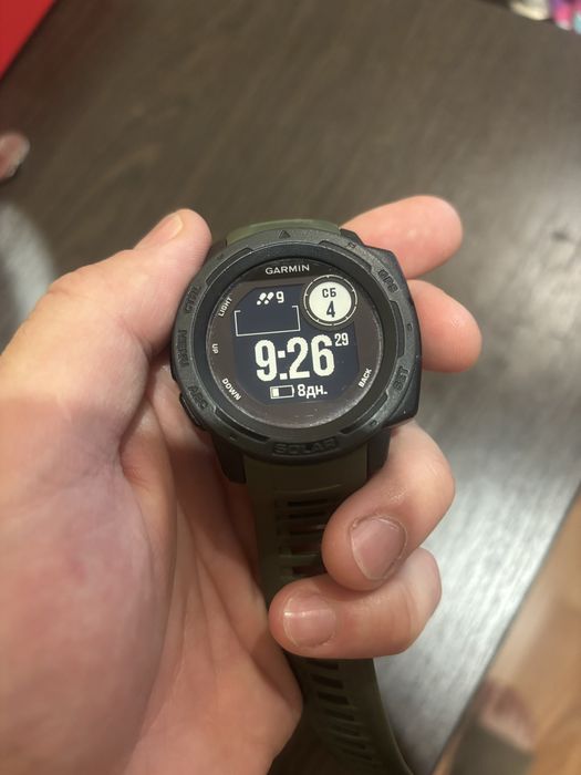 Garmin solar instinct