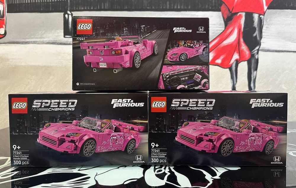 Конструктор LEGO Speed Champions 77241 Подвійний форсаж Honda S2000