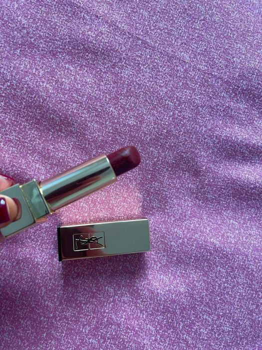 Помада матовая глянцевая Yves saint laurent красная бордовая вишневая