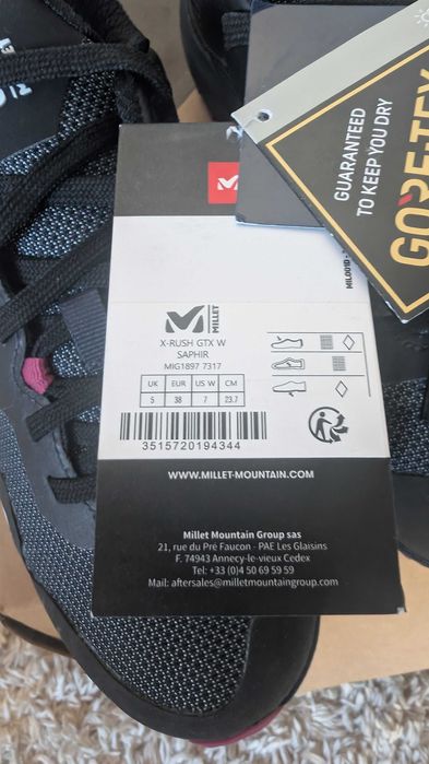 Buty trekkingowe Millet X-Rush GTX | Rozmiar: 38