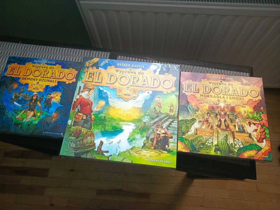 Gra planszowa El Dorado plus dodatki