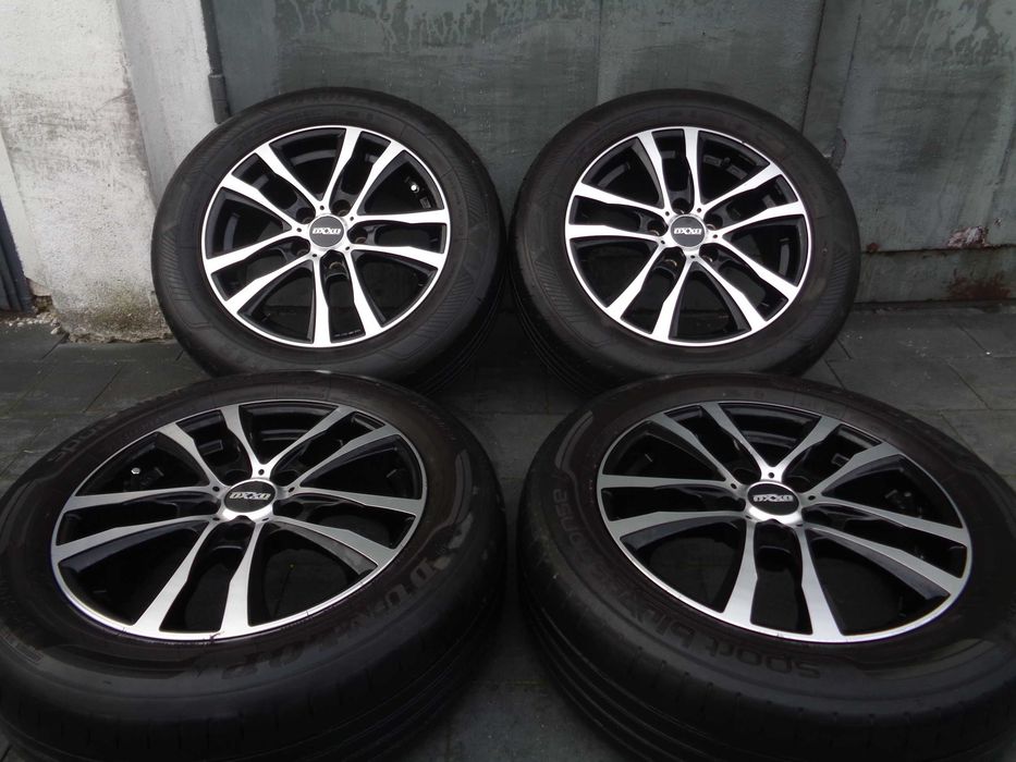 Alufelgi OXXO Decimus 16 cali 5x112 ET38 VW Audi Seat Skoda + opony
