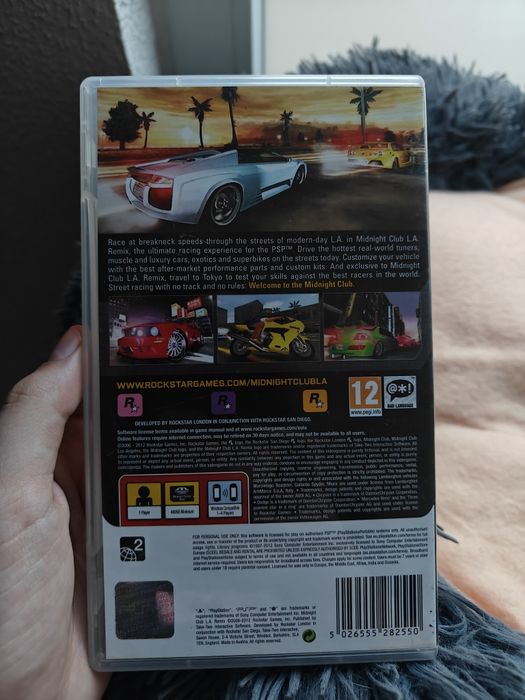 Jogo Midnight Club L.A. Remix PSP - Black Label