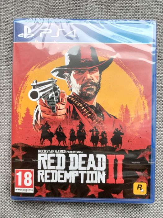 Red Dead Redemption II (2) PS4/PS5 nowa, oryginalnie zafoliowana z polskiej dystrybucji