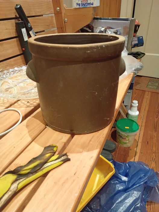 Garnek kamionka garki