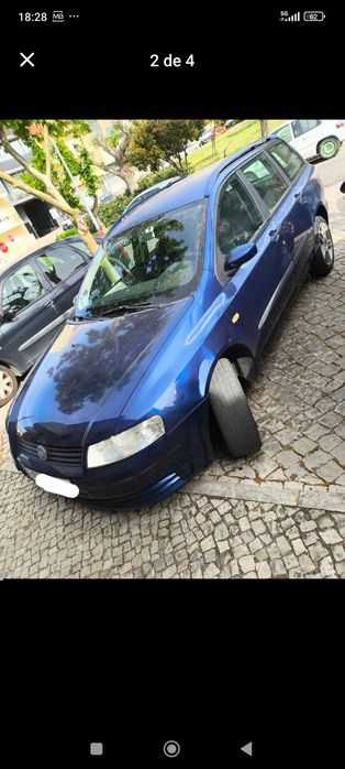 Vendo Fiat Stilo Multi Wagon gasolina avariado.