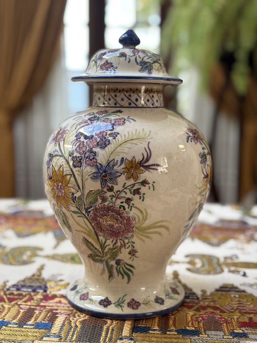 Pote Vintage Carvalhinho RARO - Assinado (séc XIX - XX) - 33cm