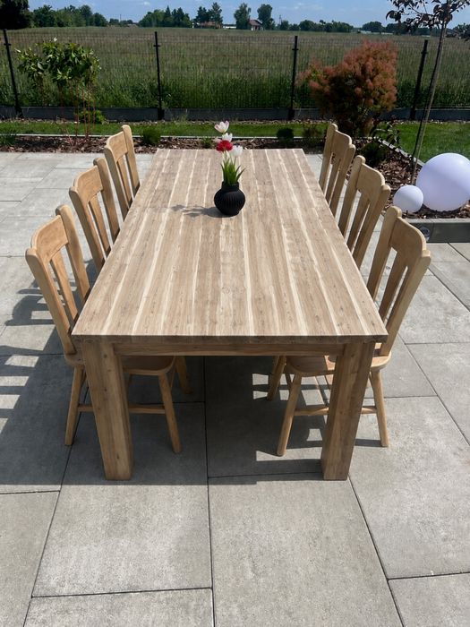 Krzesła dębowe oczyszczone cena za szt