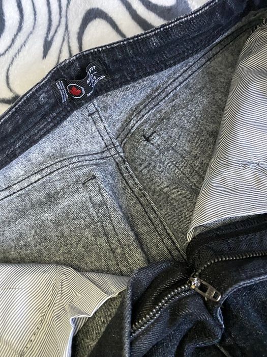 Джинси на флісі - темно сині. Моми