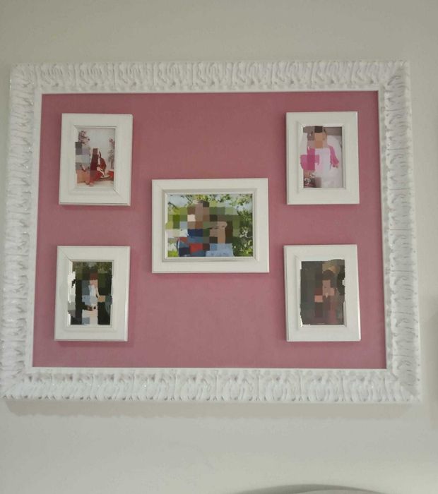Blue and Pink Decorative Frames64285293916289121