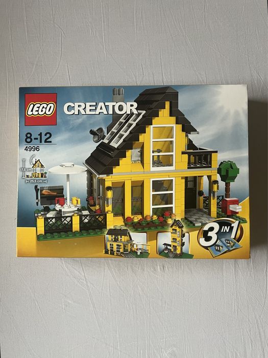 Nowy Lego Creator 4996 Domek plażowy 2008 unikat
