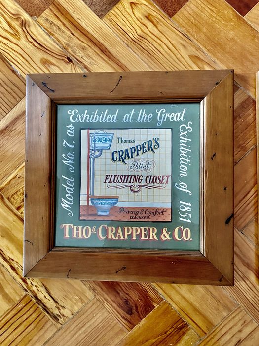 2 quadros para casa de banho