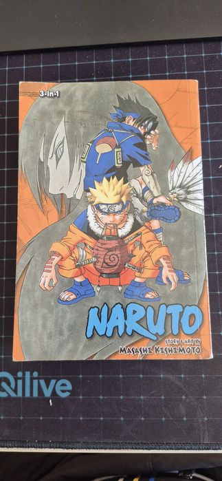 Manga Naruto 3 in 1 Vol 7,8,9