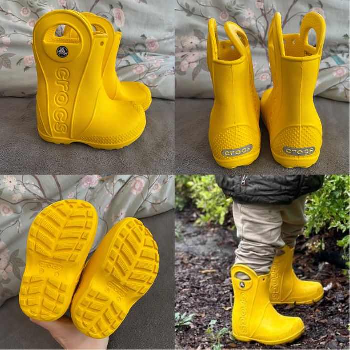 Чоботи гумові резинові Crocs