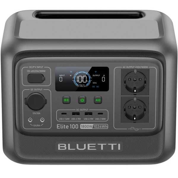 Зарядна станція BLUETTI Elite 100 V2 1800W 1024Wh (Євро / В наявності)
