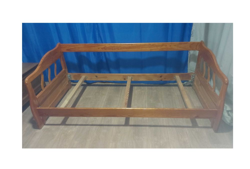 Cama Individual - Pinho