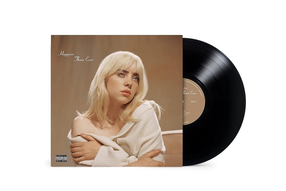 [Novo] Disco Vinyl Billie Eilish - Happier Than Ever - 2 LP
