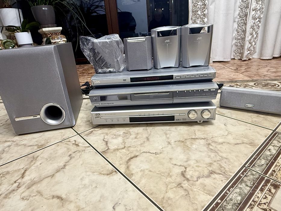 JVC TH-A5 Zestaw Kina Domowego 5.1 – NOWY, NieUżywany, Komplet
