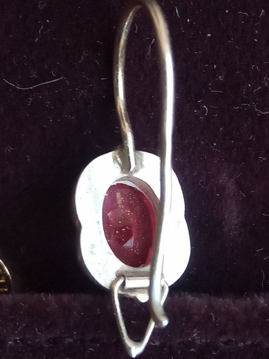 Сережки  кільця   срібло