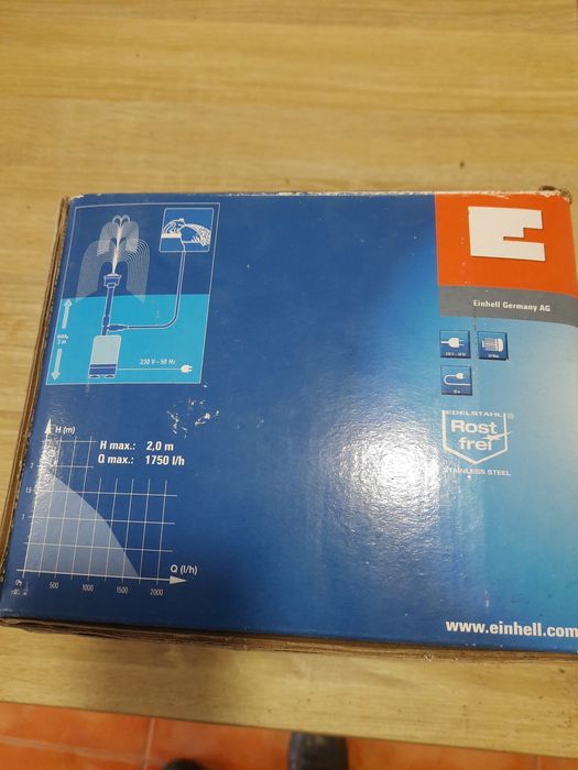 Bomba para lago azul