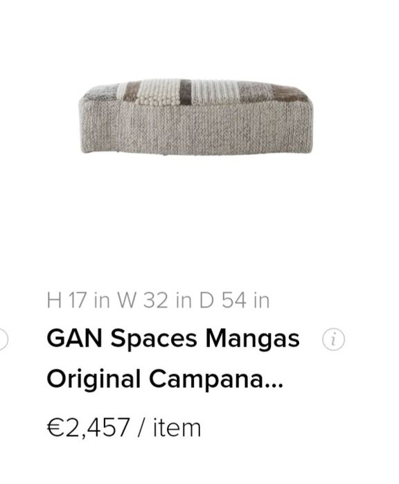 Gan Spaces Mangas (usado)