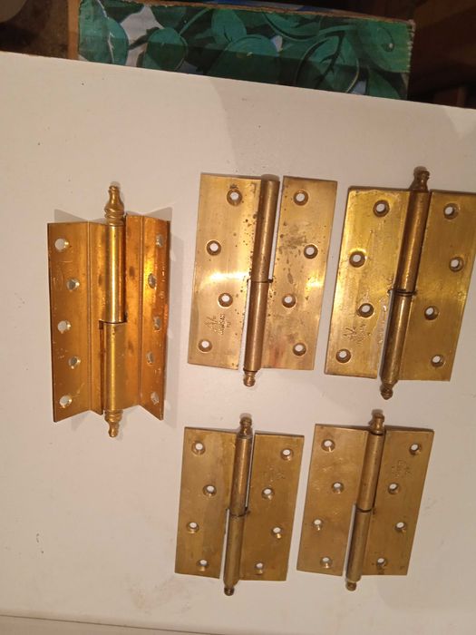 Латунные дверные ручки