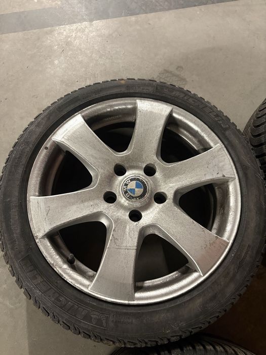 Alufelgi BMW 17” 5x120 michelin alpine 5