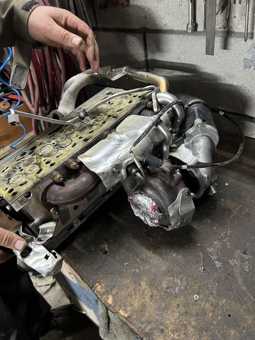 гбц з турбіною до фольцваген гольф 3L 101B 140412 на матор 2.0 дизель.