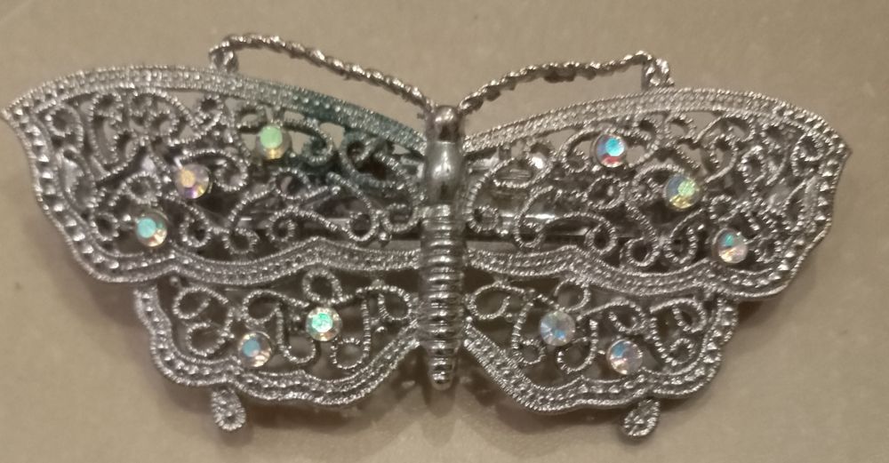 Заколка винтаж Аврора бореалис