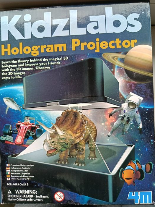 Голографічний проектор Kidzlab набір для наукових дослідів