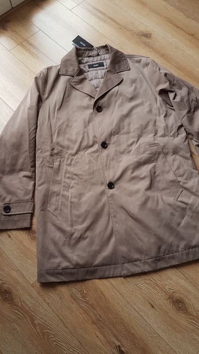 Płaszcz męski przeciwdeszczowy Hugo Boss Dais14 Slim Fit