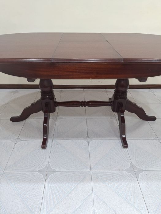 Mesa madeira como nova