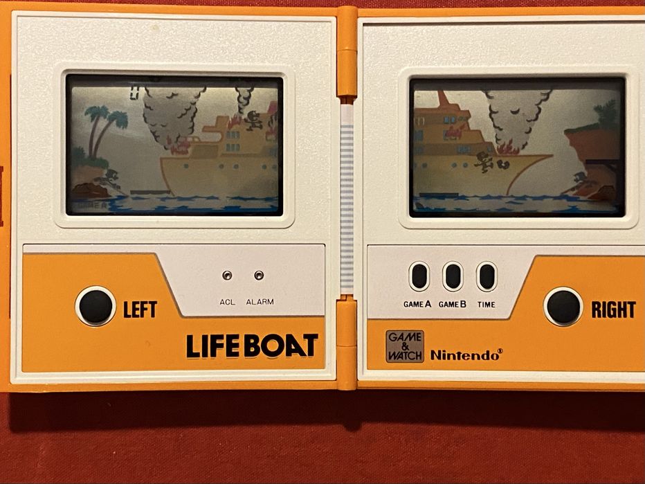 Nintendo Game & Watch Lifeboat (1983) – Excelente Estado