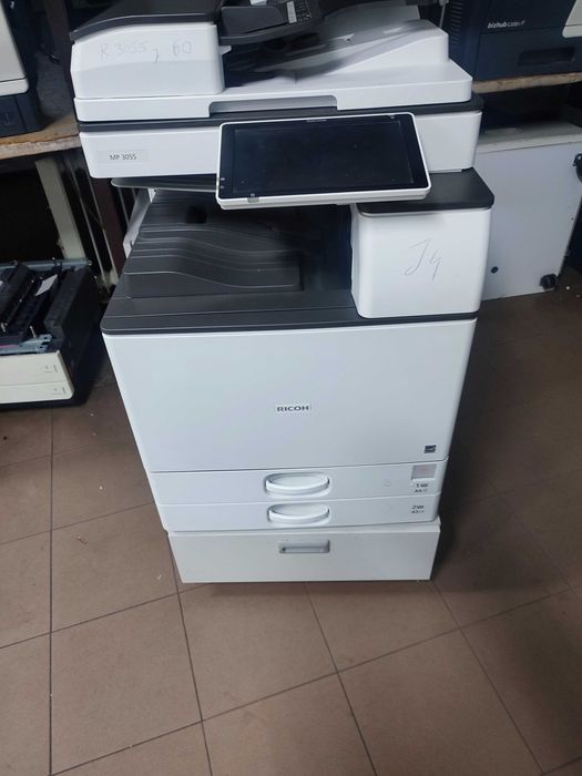 kserokopiarka używana A4 A3 mono ricoh mp3055 wielofunkcyjna okazja