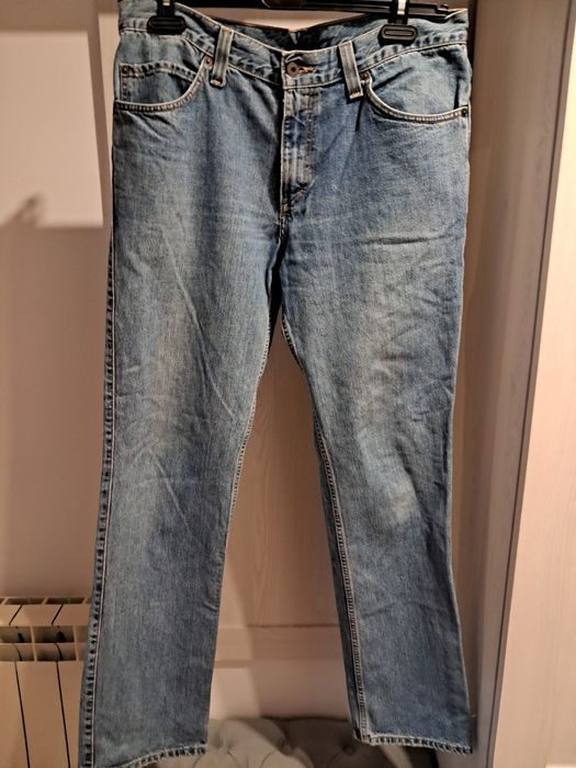 Spodnie jeans niebieskie Mustang