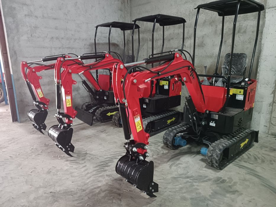 Mini giratórias escavadoras novas de 1200kg