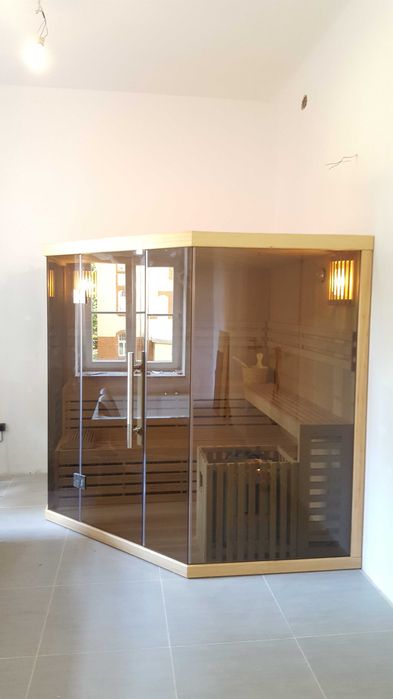 Sauna Sucha Fińska *Premium 450* BROWN