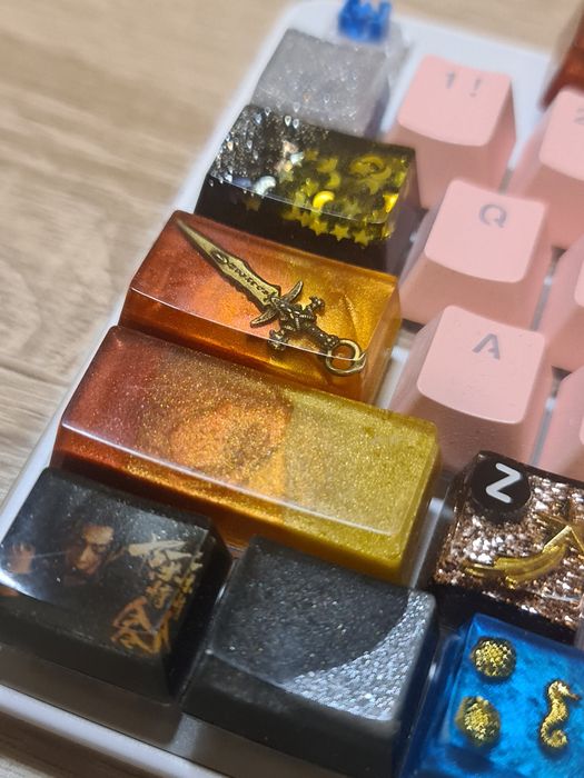 3 lawisze do klawiatury mechanicznej/keycapy