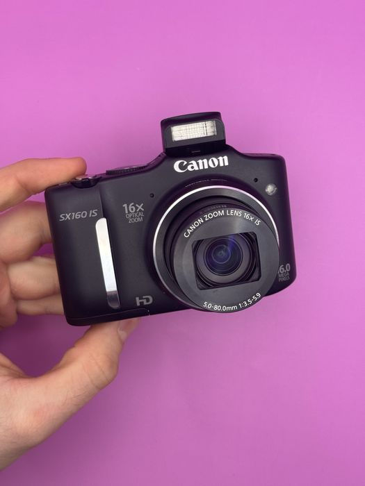Aparat Cyfrowy Canon Powershot SX160 IS digicam vintage piekne fotki