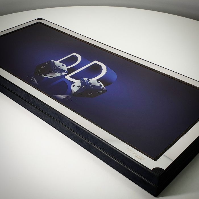 Нарди хай-тек з дерева, металу та скла. Дизайн на замовлення. Нарды