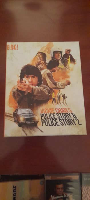 Police story 1 e 2 blu ray  out of print eureka masters of cinema