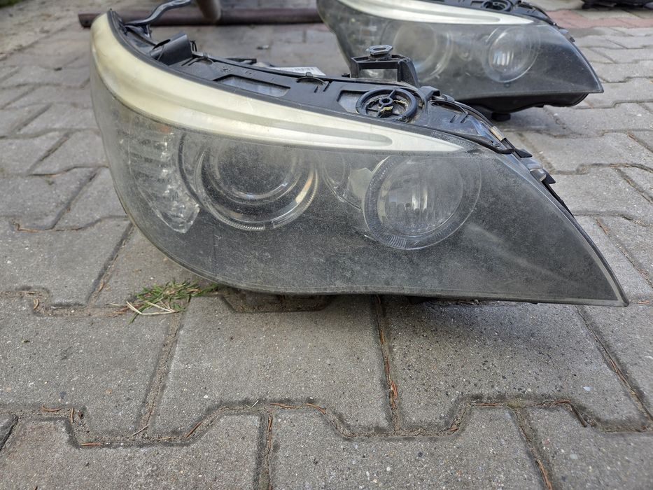 BMW e60 e61 lampa prawa dynamic skrętna d1s lift lci europa bixenon