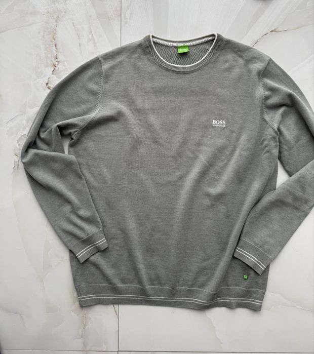 Sweter męski okrągly dekolt