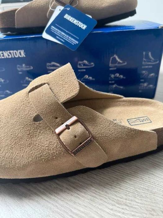 Oryginał BirkenstockBoston brown UnisexTrampki
