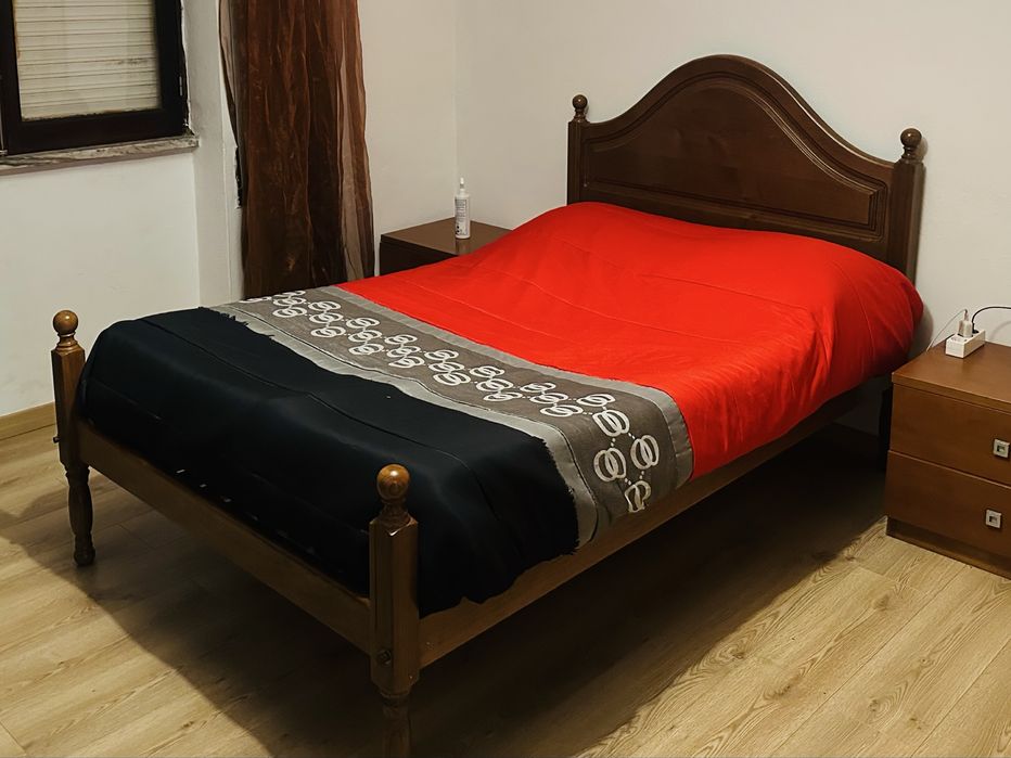 Cama madeira 130x195