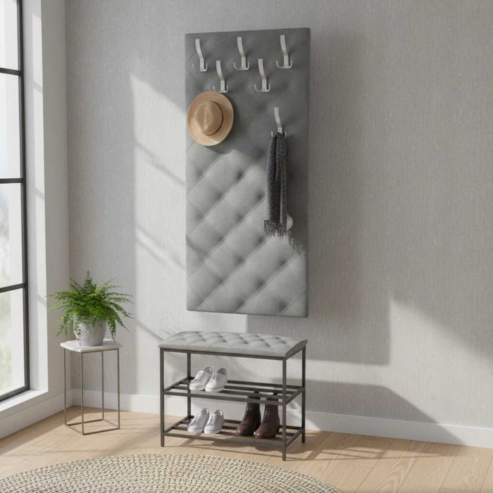 Комплект банкетки зі стінкою — стиль та порядок у вашому передпокої