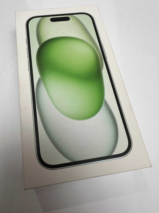 $ Jak NOWY Telefon Apple Iphone 15 128GB Green Sklep Wyspa Gsm Leclerc