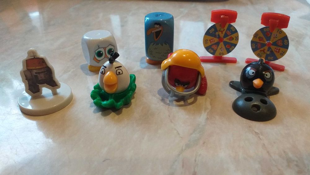 Angry Birds z Kinder niespodzianki